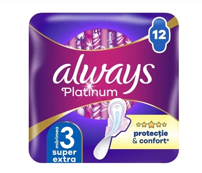 Absorbante Always Platinum Ultra Night 12 buc